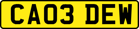 CA03DEW