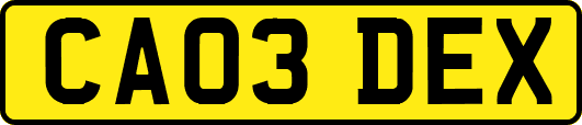 CA03DEX