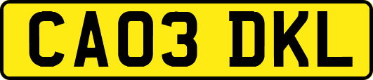 CA03DKL