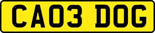 CA03DOG
