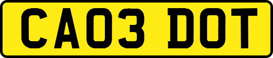 CA03DOT