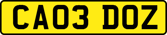 CA03DOZ