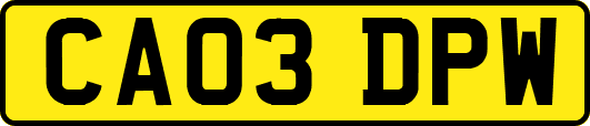 CA03DPW