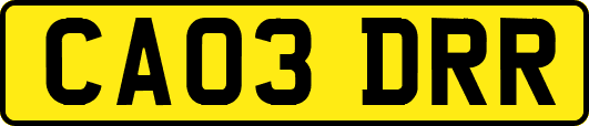 CA03DRR