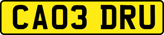 CA03DRU