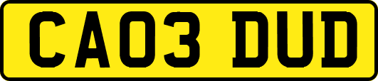 CA03DUD