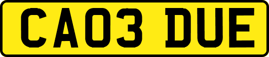 CA03DUE