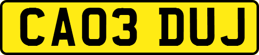 CA03DUJ