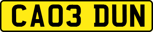 CA03DUN