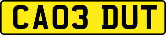 CA03DUT