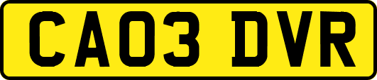 CA03DVR