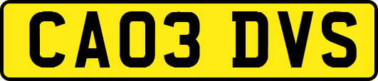CA03DVS