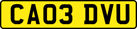 CA03DVU