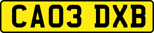 CA03DXB