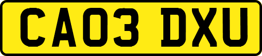 CA03DXU
