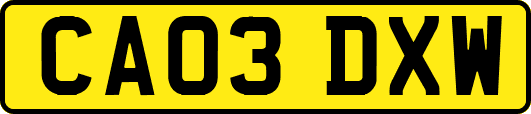 CA03DXW