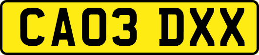 CA03DXX