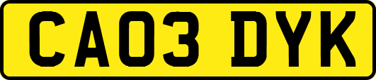 CA03DYK