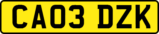 CA03DZK