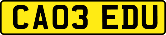 CA03EDU