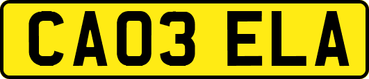 CA03ELA