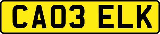 CA03ELK