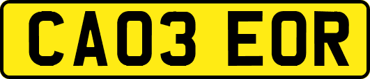 CA03EOR