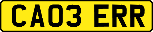 CA03ERR