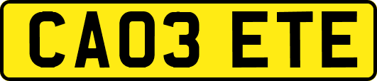 CA03ETE