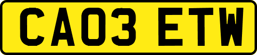 CA03ETW