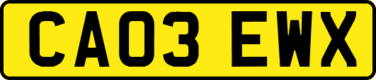 CA03EWX