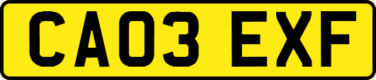 CA03EXF