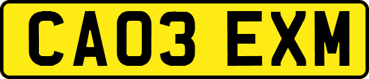 CA03EXM