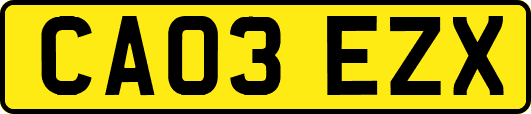CA03EZX