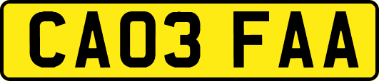 CA03FAA