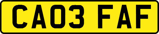CA03FAF