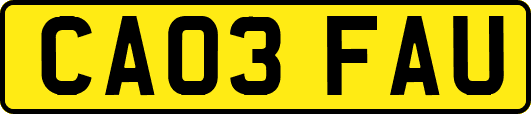 CA03FAU