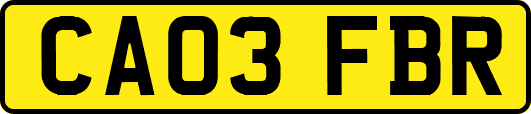 CA03FBR