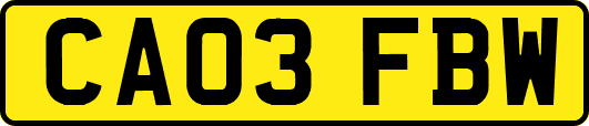 CA03FBW