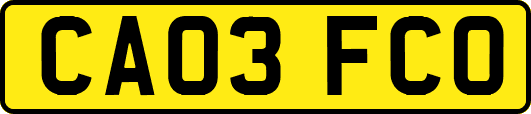 CA03FCO