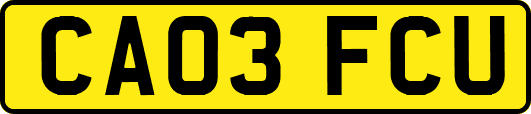 CA03FCU