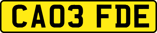 CA03FDE