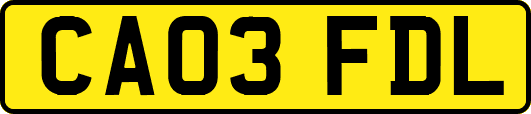 CA03FDL