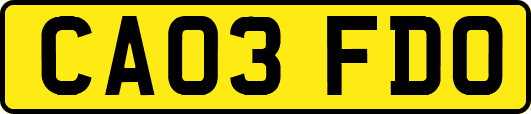 CA03FDO