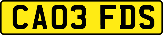 CA03FDS