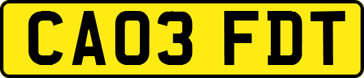 CA03FDT