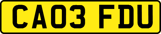 CA03FDU