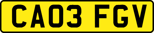 CA03FGV