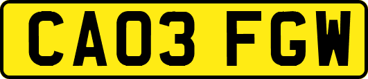 CA03FGW