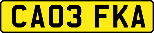 CA03FKA